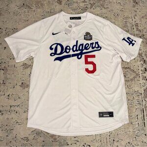 Nike Authentic LA Dodgers Freddie Freeman World Series 2024 Jersey